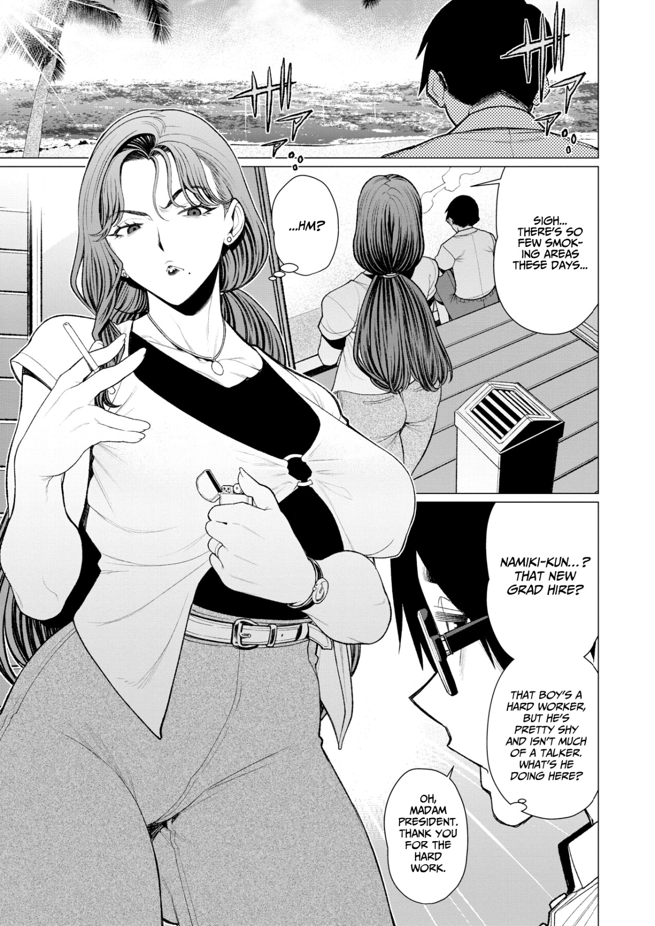 Hentai Manga Comic-Madam President Wants to Be Seen-Read-3